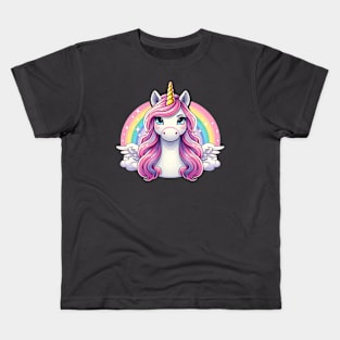 Unicorn S02 D84 Kids T-Shirt